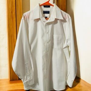 Stafford Classic White Dress Shirt